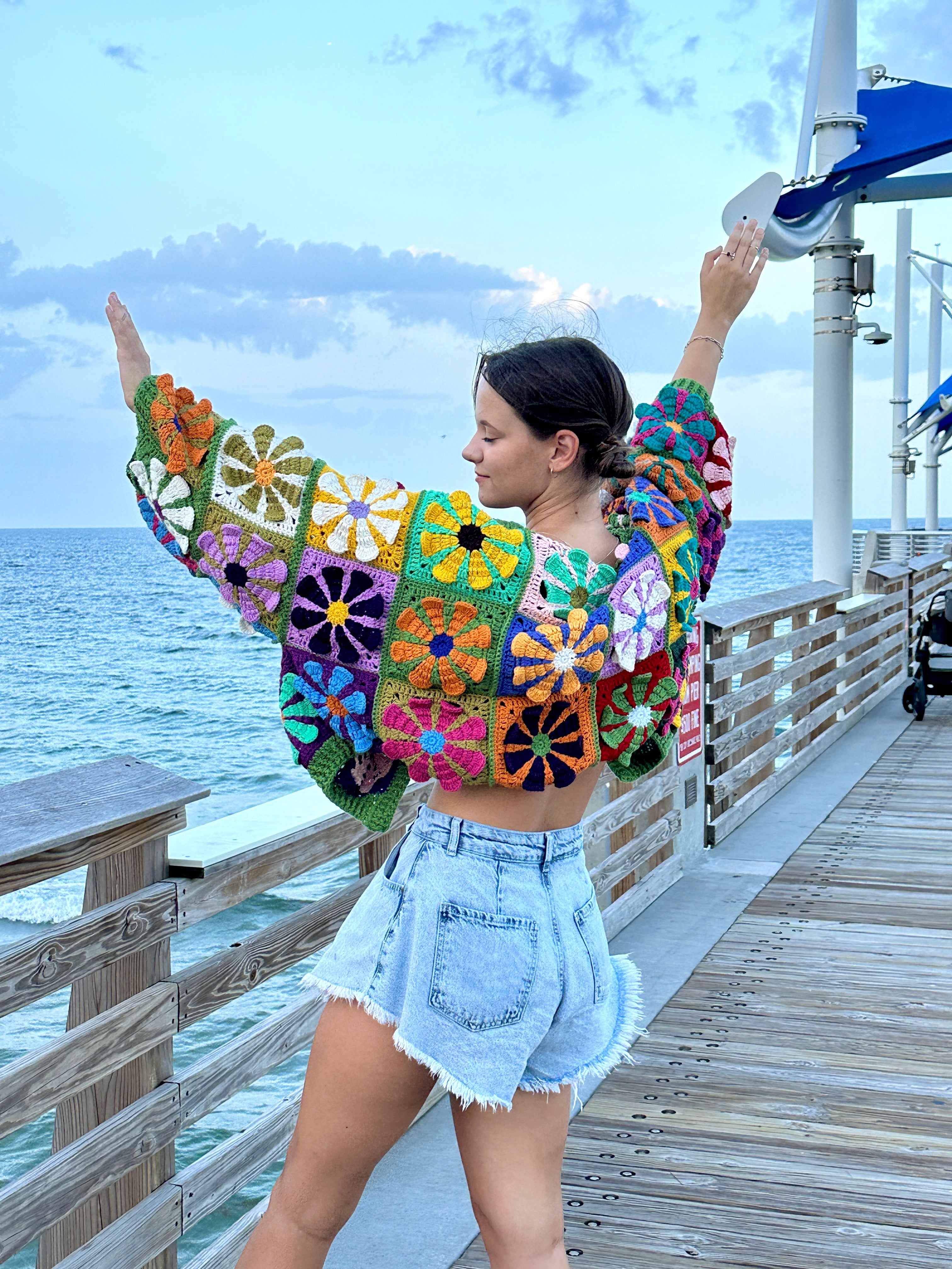 Daisy Sweater PDF Pattern (instant download)