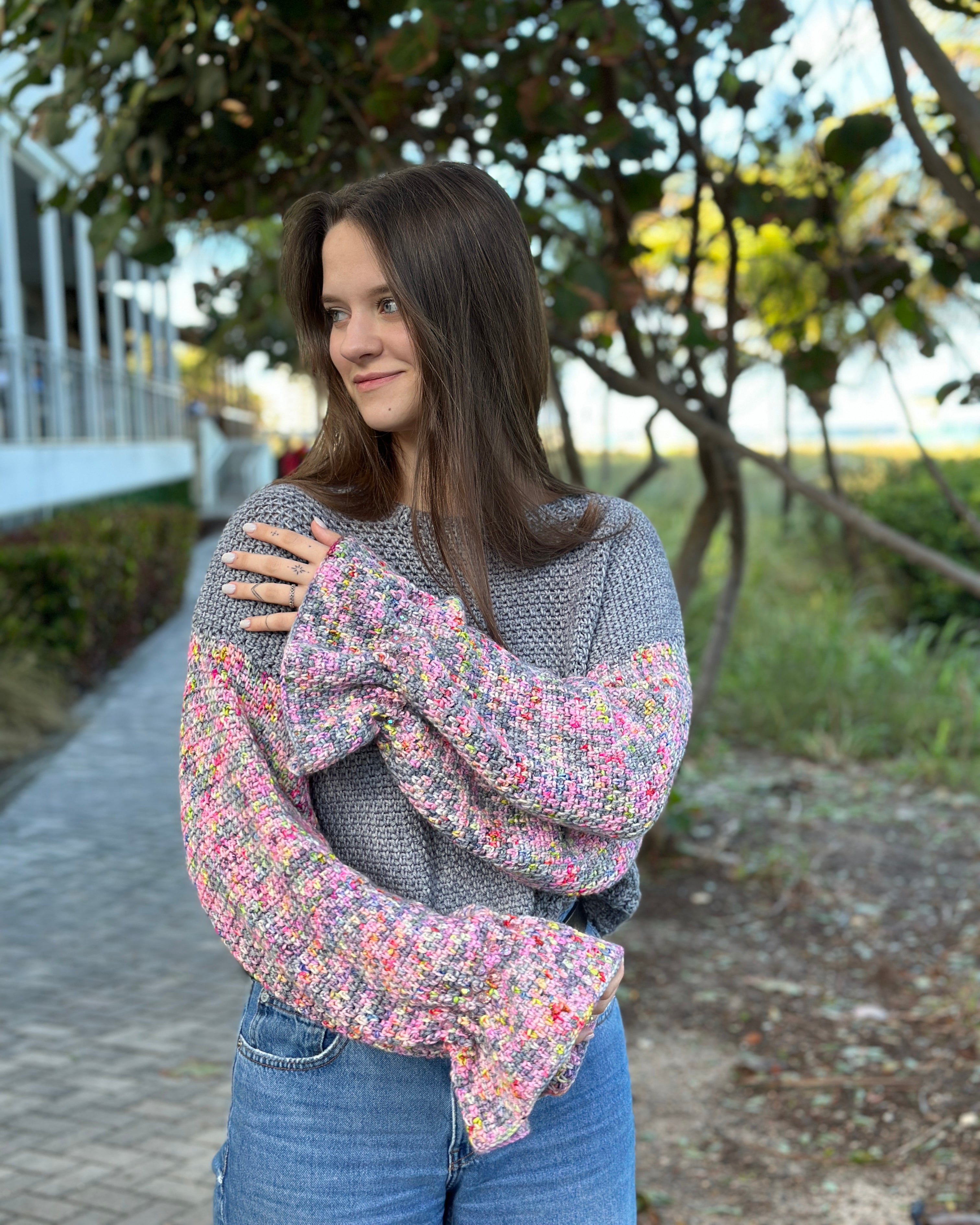 Candy Sweater PDF Pattern (instant download)