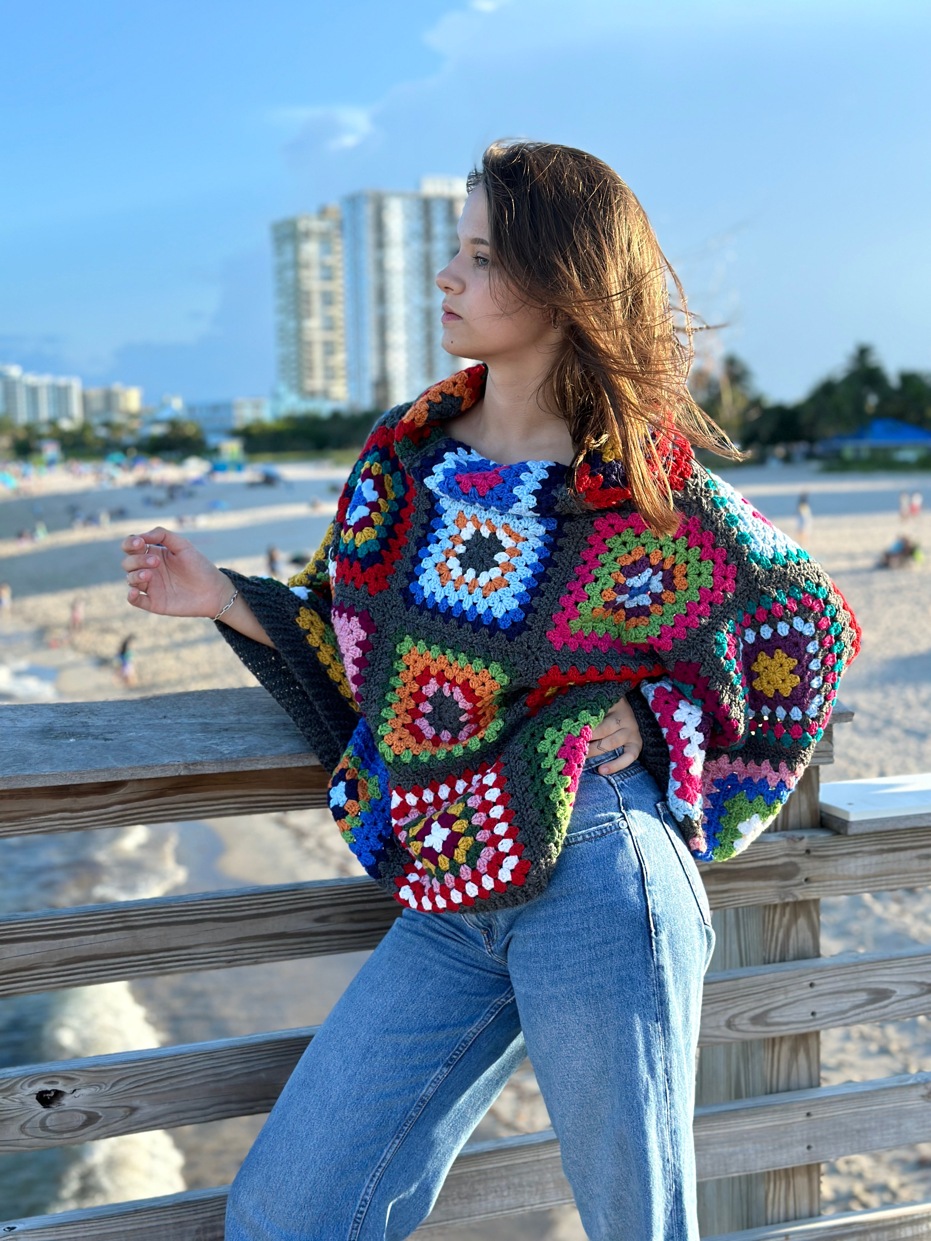 Bulky Oversized Pullover PDF Pattern (instant download)
