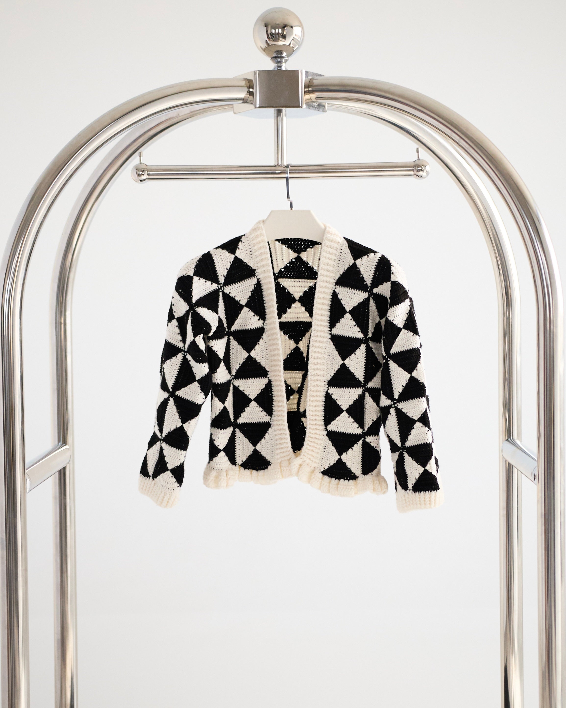 Crochet Monika Geometry Jacket  PDF Pattern (instant download)